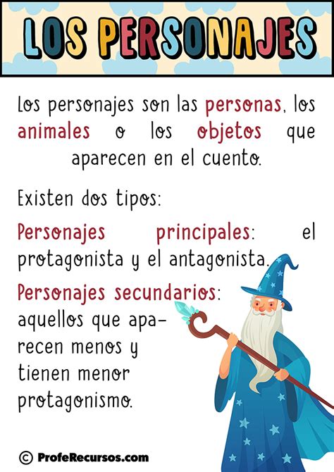 Cuáles son los personajes principales del cuento El。